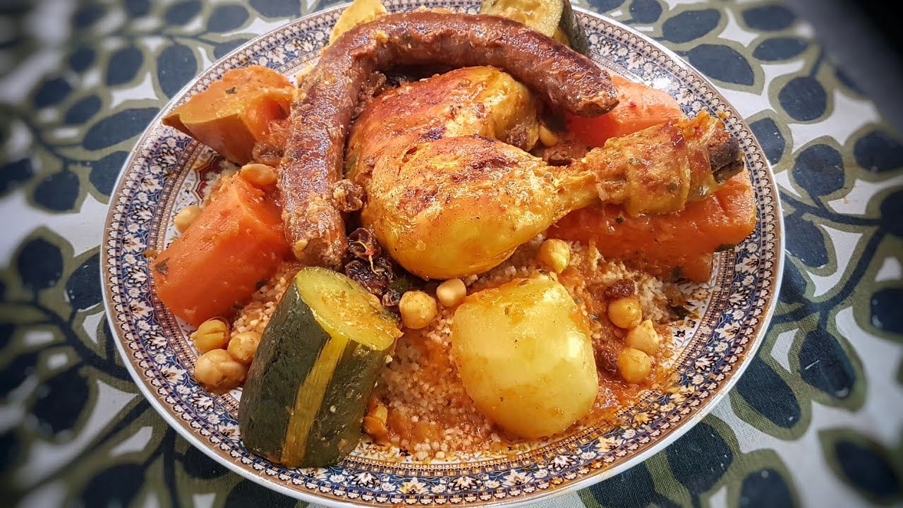 🥘COUSCOUS Poulet Facile Simple Traditionnel