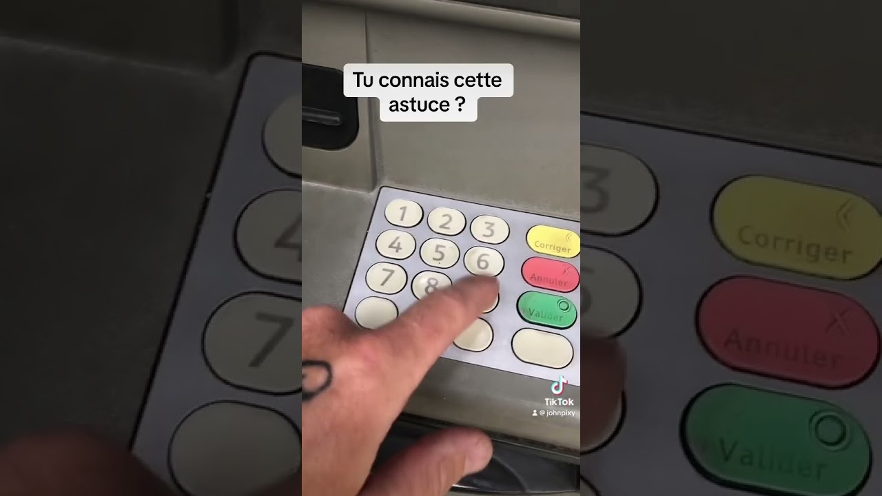 Tu es pas prêt ? De #argent facile au distributeur #pourtoi #banane #facile