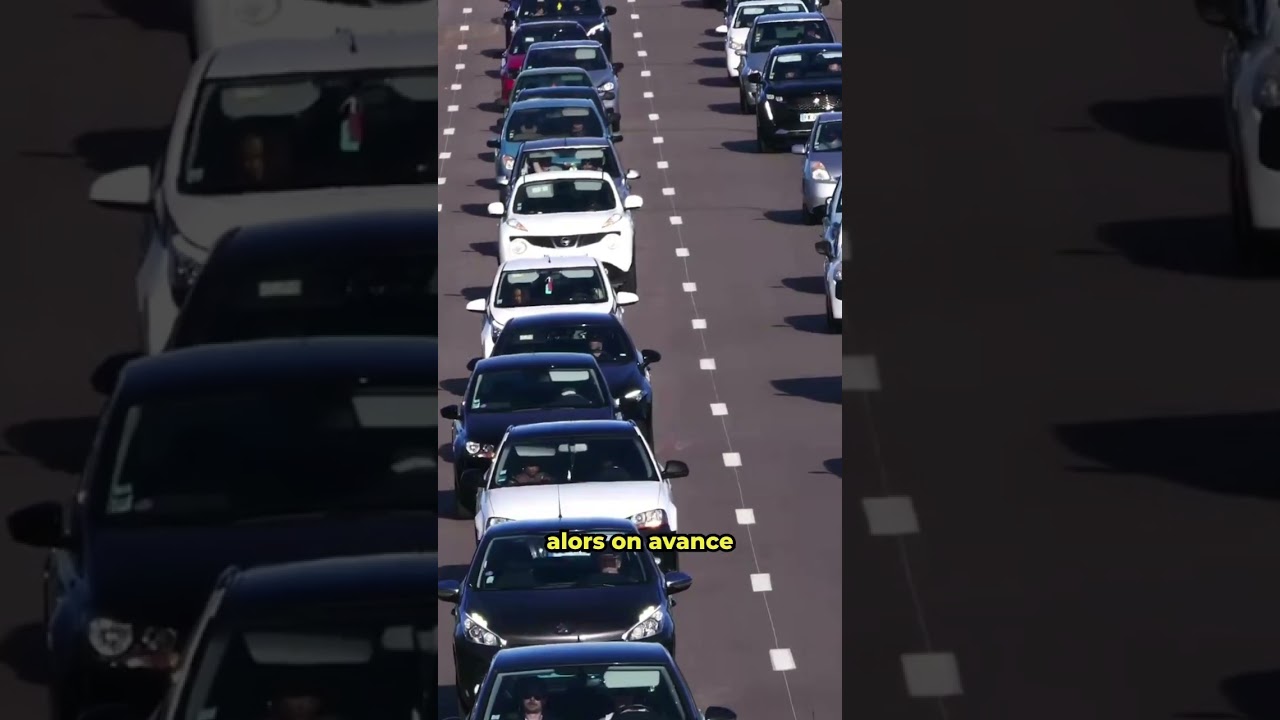 Comment se créent les bouchons sur l’autoroute ? #autoroute #bouchon