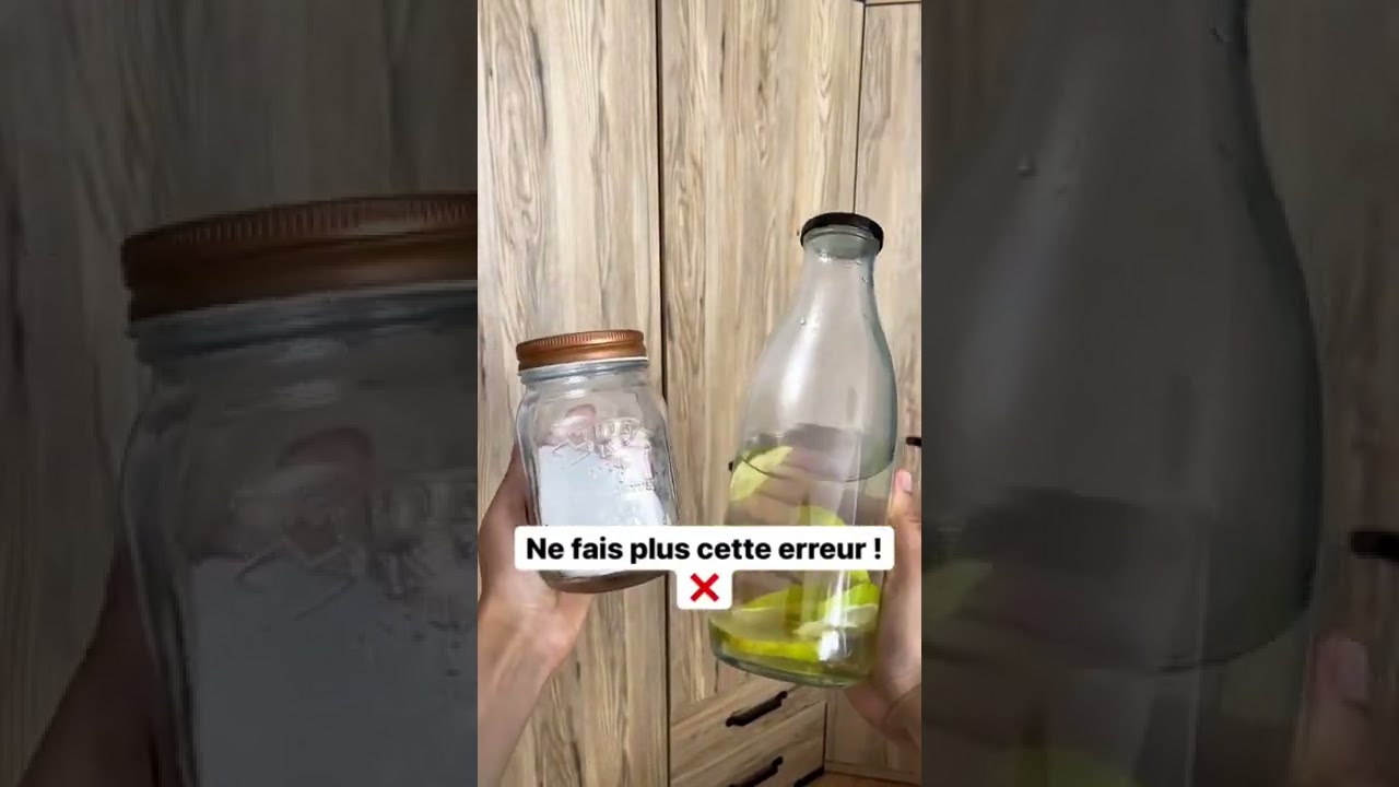 Mélanger le vinaigre blanc et le bicarbonate de soude