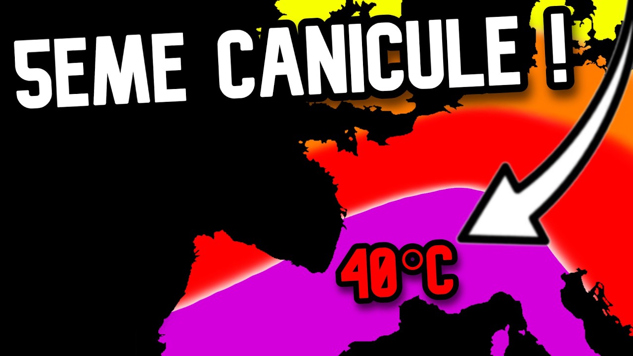 Ça n'en finit plus... Une 5ème CANICULE arrive !