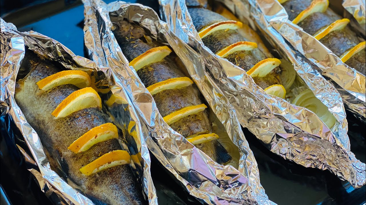 Truite en Papillote au Four Très Facile