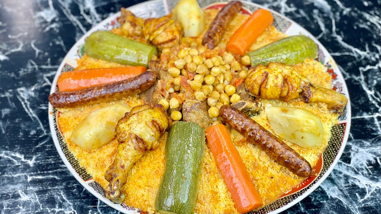 RECETTE DU COUSCOUS ROYAL 👑 Recette facile expliquée pas à pas👩🏻‍🍳 Deli Cuisine