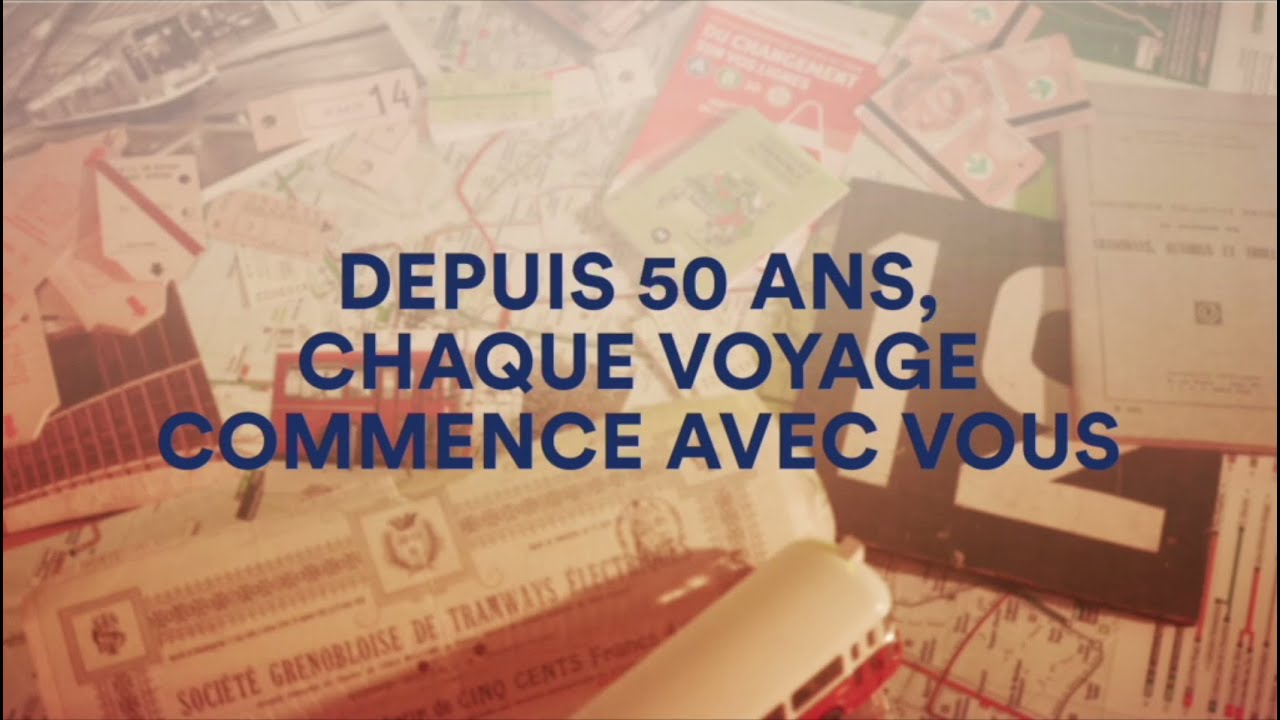 SMMAG - 50 ans de transports sur l’aire grenobloise