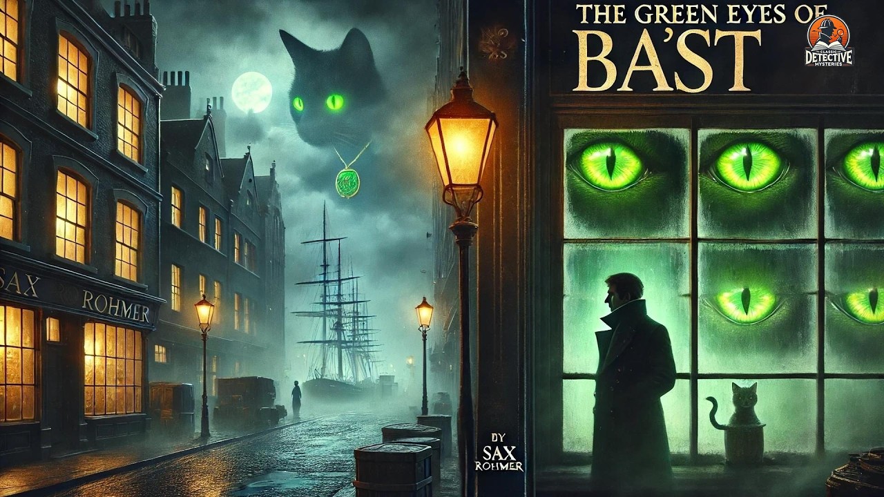 The Green Eyes of Bâst 🐱✨ - A Thrilling Mystery by Sax Rohmer