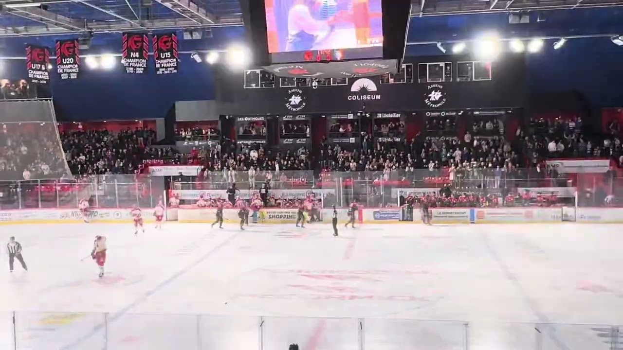 Rudy Matima But (Amiens vs Grenoble) - Playoffs Ligue Magnus (Match 4) - 19/03/2025 (1-7)