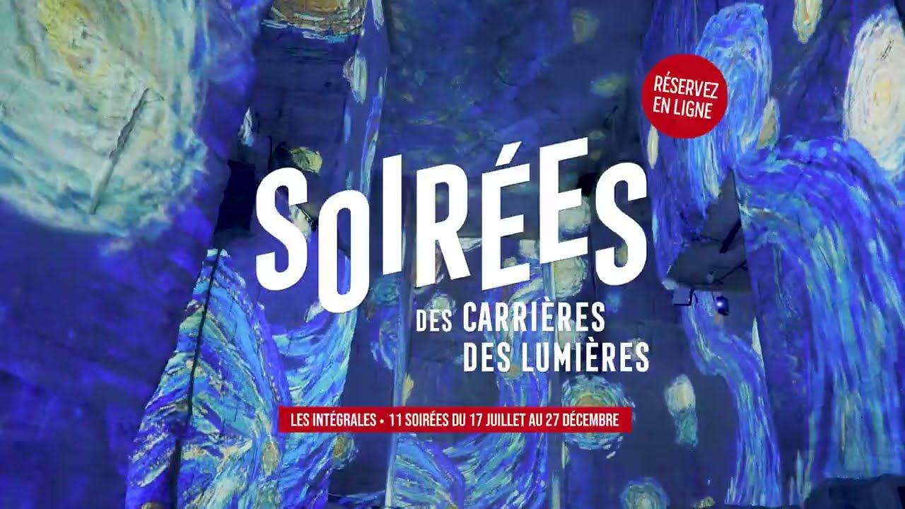 Intégrale | Carrières des Lumières 2025 – Un spectacle immersif de sons et lumières