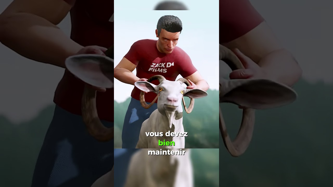 Les chèvres et leurs cornes ! 🐐✨🔱