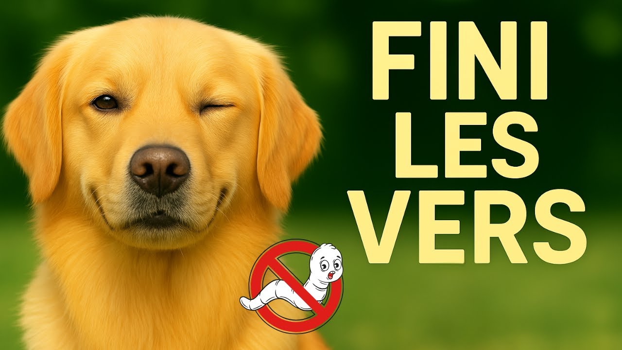 VERS chez le CHIEN: 🤢 3 VERMIFUGES NATURELS pour les combattre ⚔️