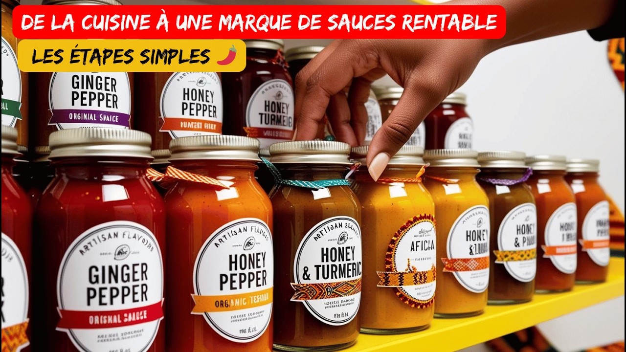Transforme Tes Recettes en Or : Lance Ta Propre Gamme de Sauces, Marinades & Condiments 💰