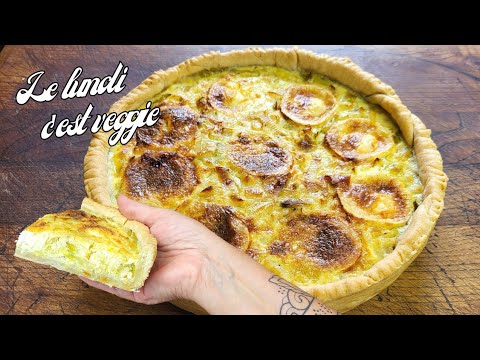 QUICHE aux POIREAUX et au CHÈVRE