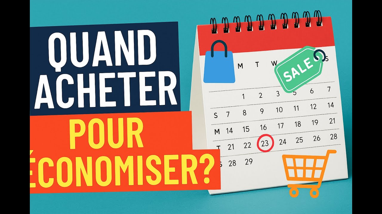 Quand acheter pour vraiment économiser ? | Guide des meilleures périodes shopping 2025