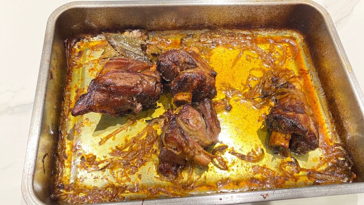 DELICIEUSES SOURIS D'AGNEAU AU FOUR RECETTE FACILE ET RAPIDE