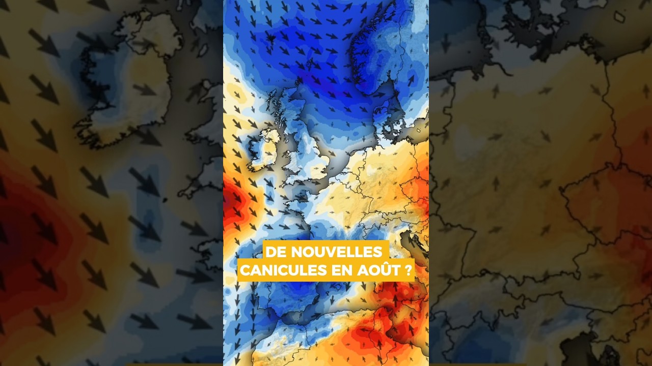 De nouvelles canicules en Août ?
