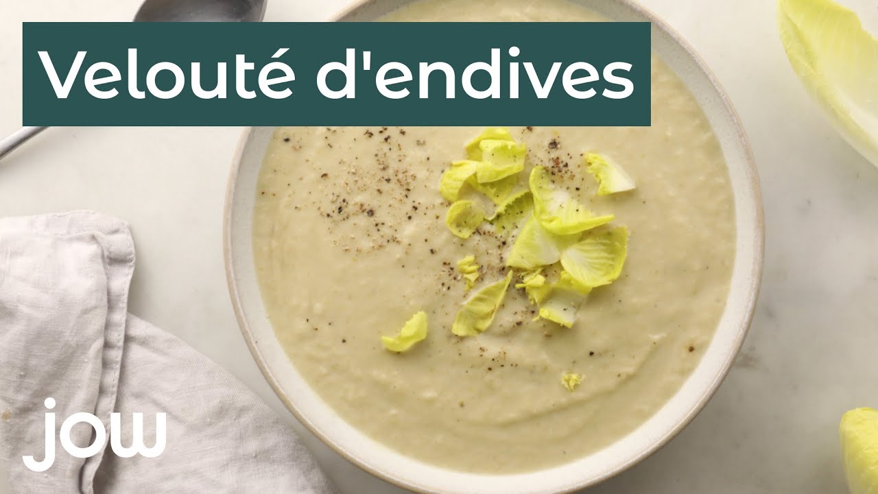 Recette du velouté d'endives