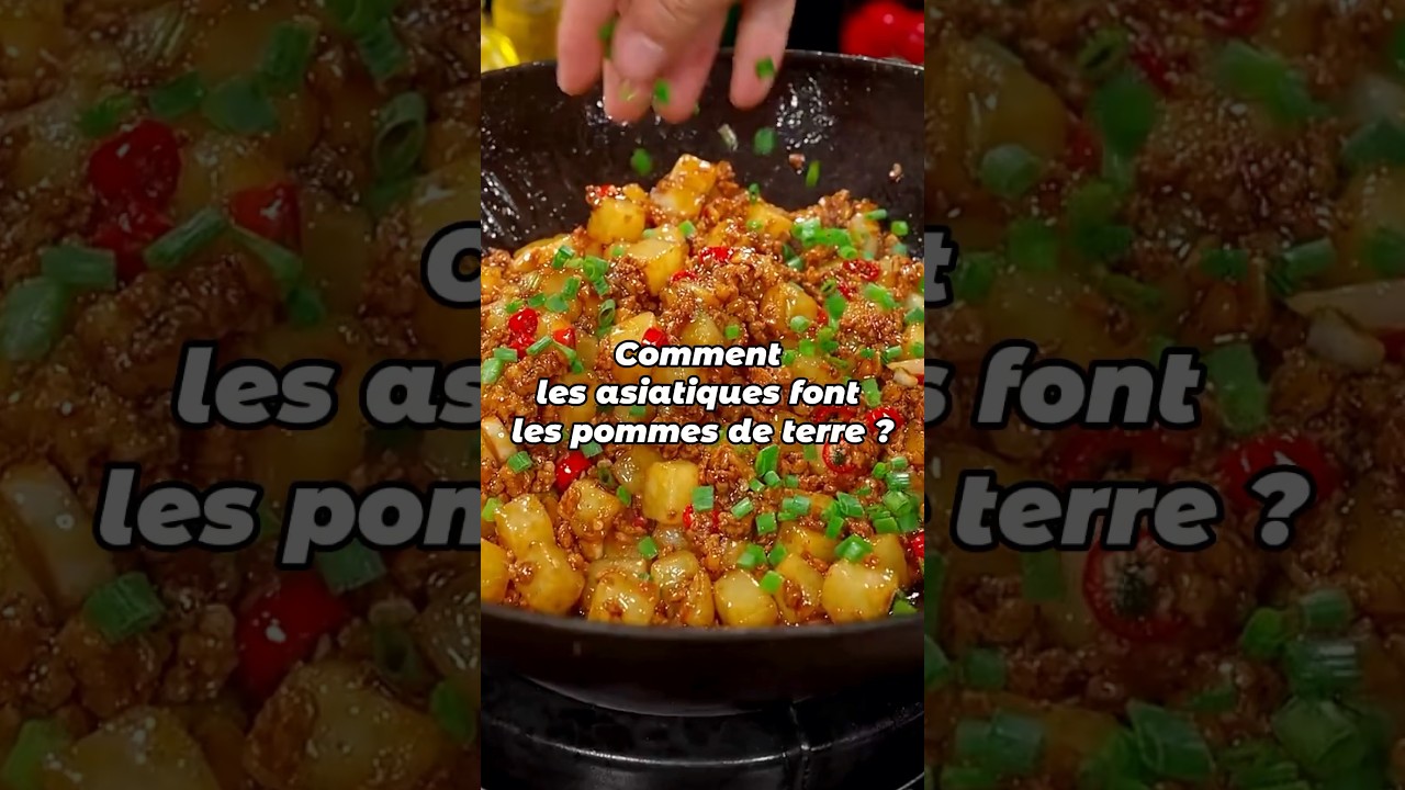 Tu vas aimer de faire les pommes de terre avec cette recette Asia 😃 #cuisine #astuce #recette
