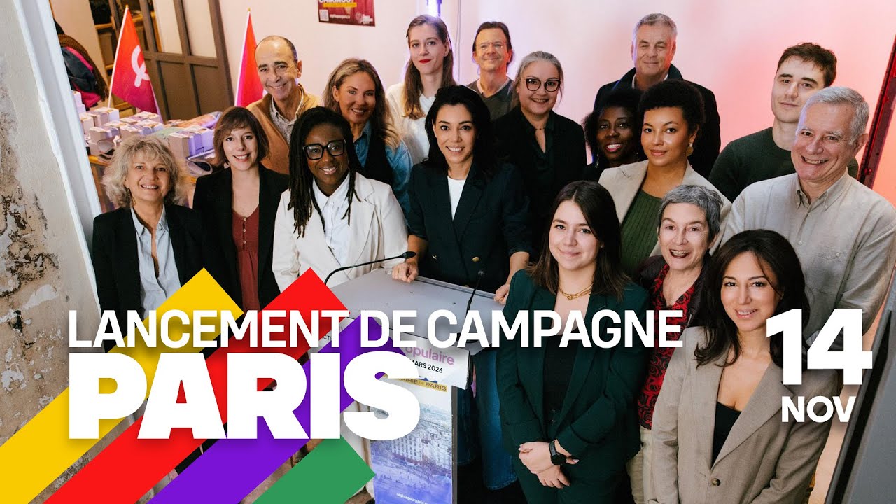 Nous sommes le Nouveau Paris Populaire ! - Municipales Paris 2026