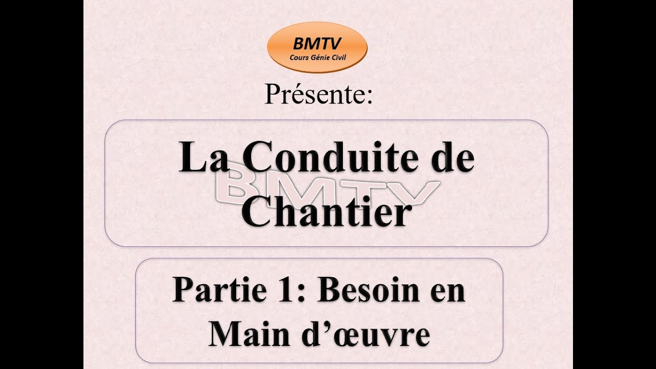 C1: Le Temps unitaire, Le rendement et le Calcul des durées