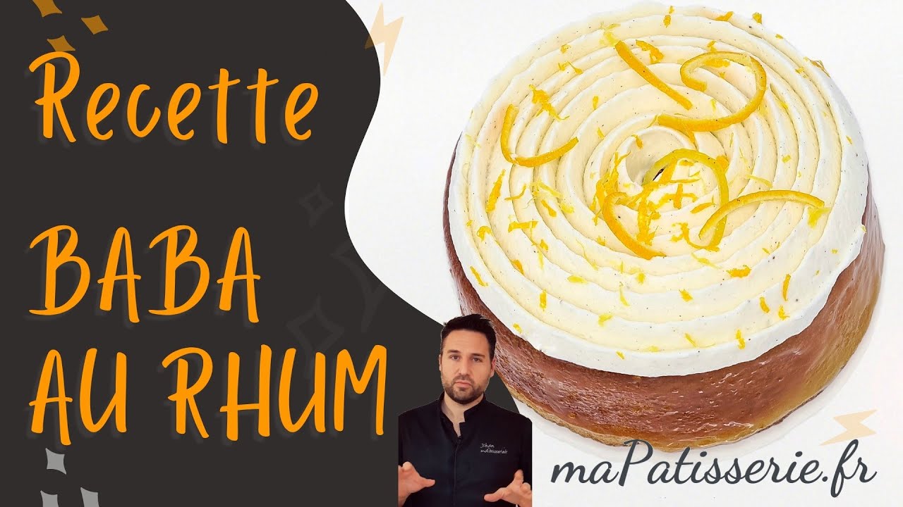Recette du Baba au Rhum 🍹 facile en 5 étapes !