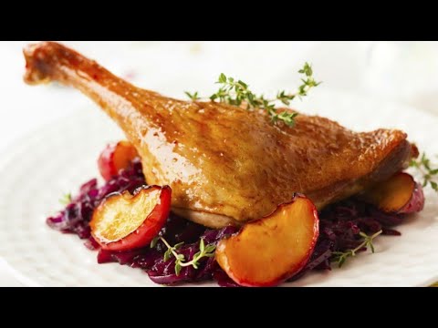 Recette: cuisse de canard au four
