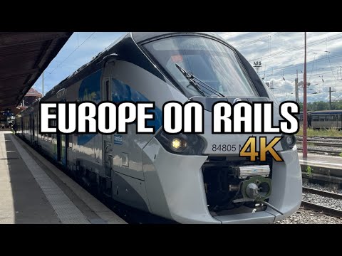 4K • Cab ride 🇫🇷 Strasbourg - Haguenau - Strasbourg  •  Regiolis