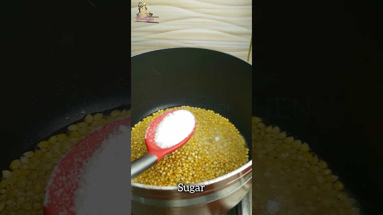 How to Make Sugar Popcorn #popcorn #sugarpopcorn
