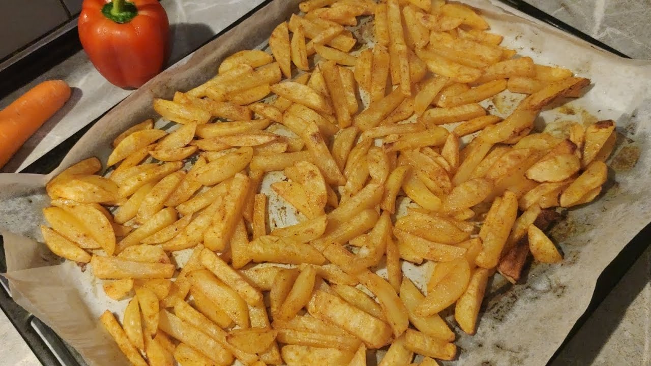 FRITES DIÉTÉTIQUES AU FOUR: UNE ALTERNATIVE SAINE ET GOURMANDE !
