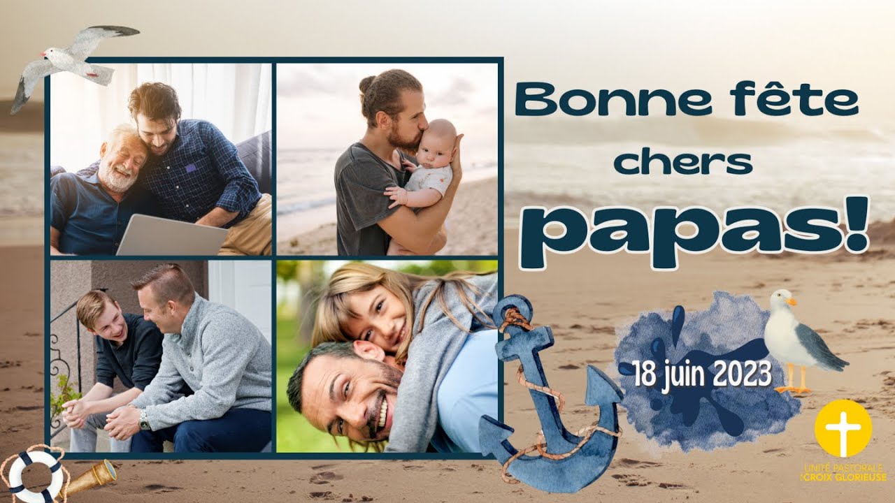 Mots doux pour les PAPAS ET GRANDS-PAPAS à l'occasion de la 💙FÊTE DES PÈRES💙