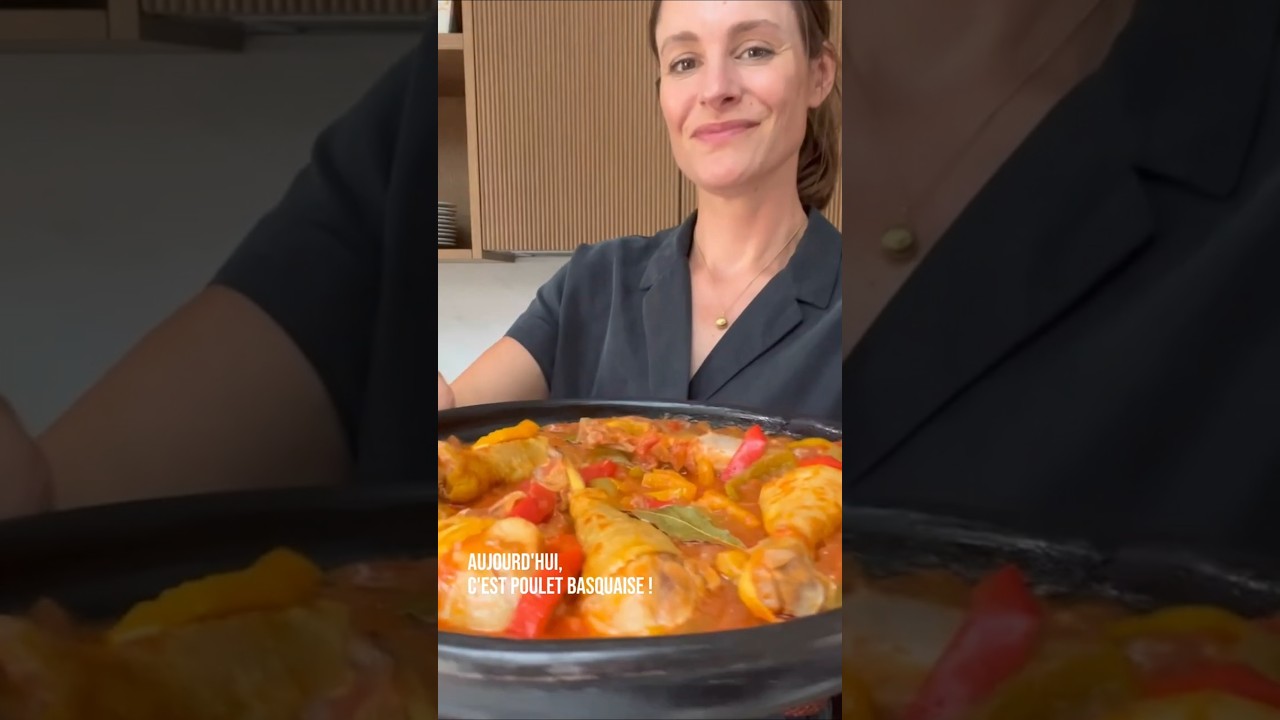 Poulet basquaise au Thermomix