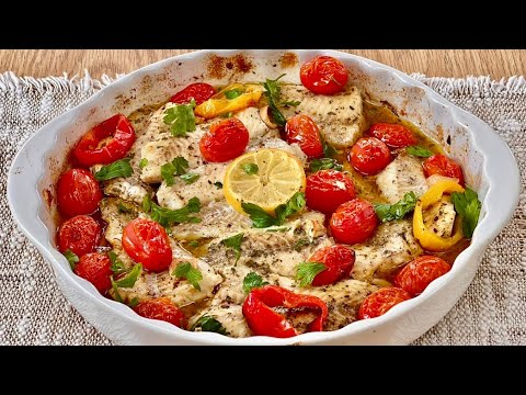 Délicieux Plat De Poisson au Four