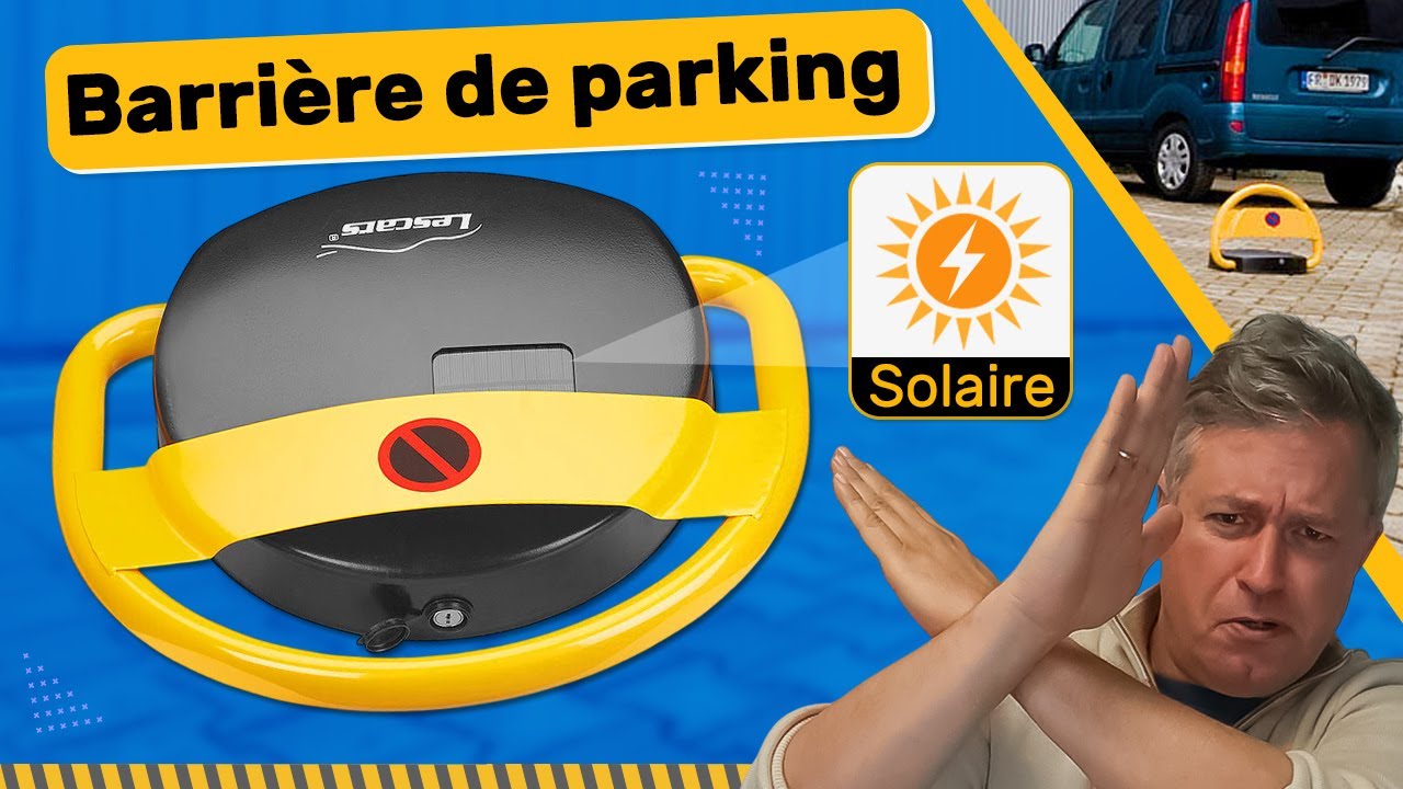 Comment réserver sa place de parking ? La barrière amovible télécommandée ! [PEARLTV.FR]