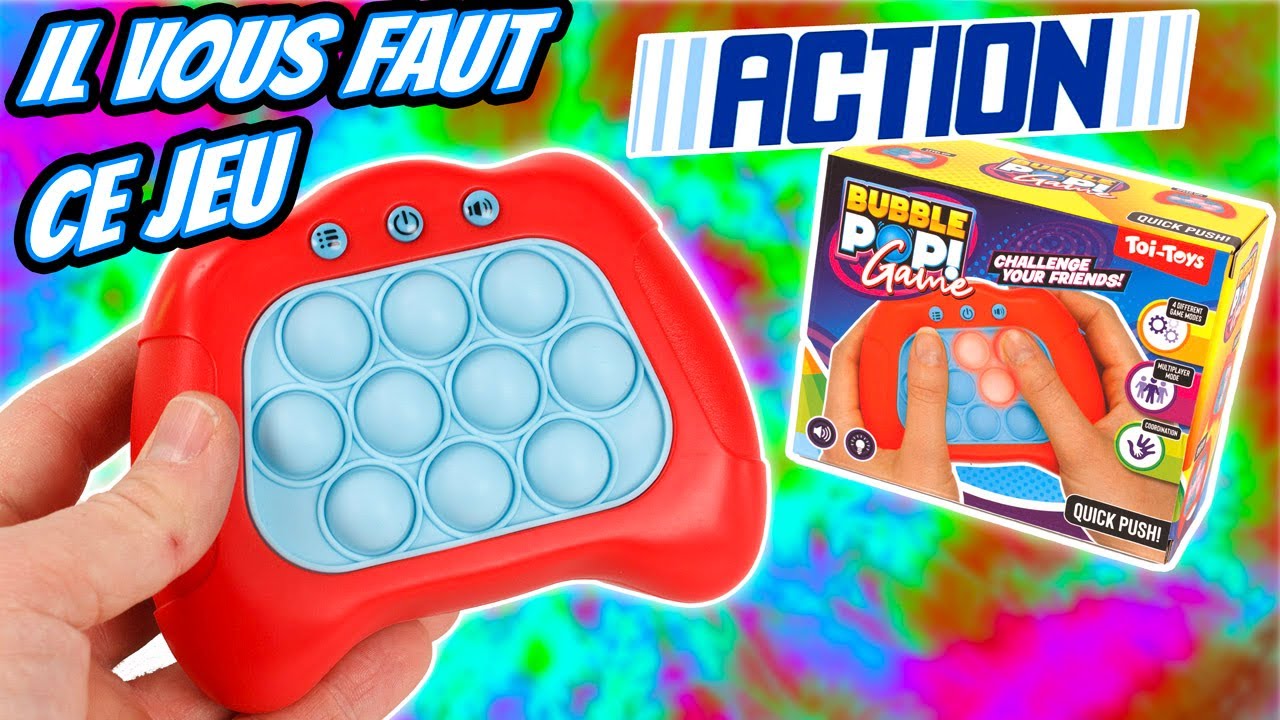 Un POP-IT Électronique chez ACTION: le jeu que vous devez avoir !