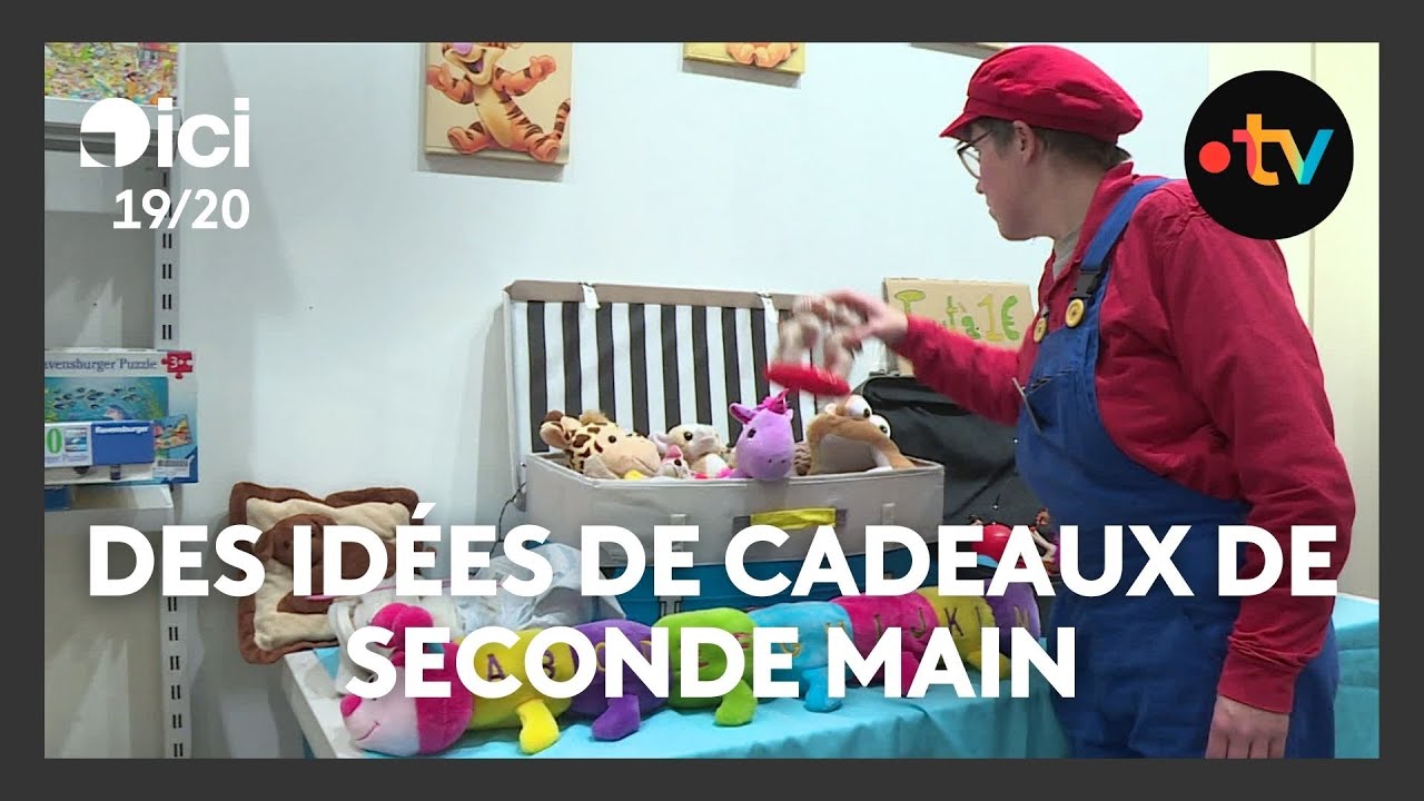 Des fêtes placés sous le signe des économies, et de l'environnement : une boutique éphémère de noël