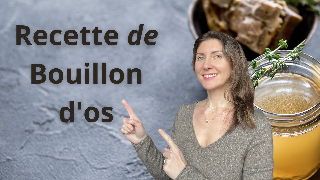 Excellente recette de bouillon d'os