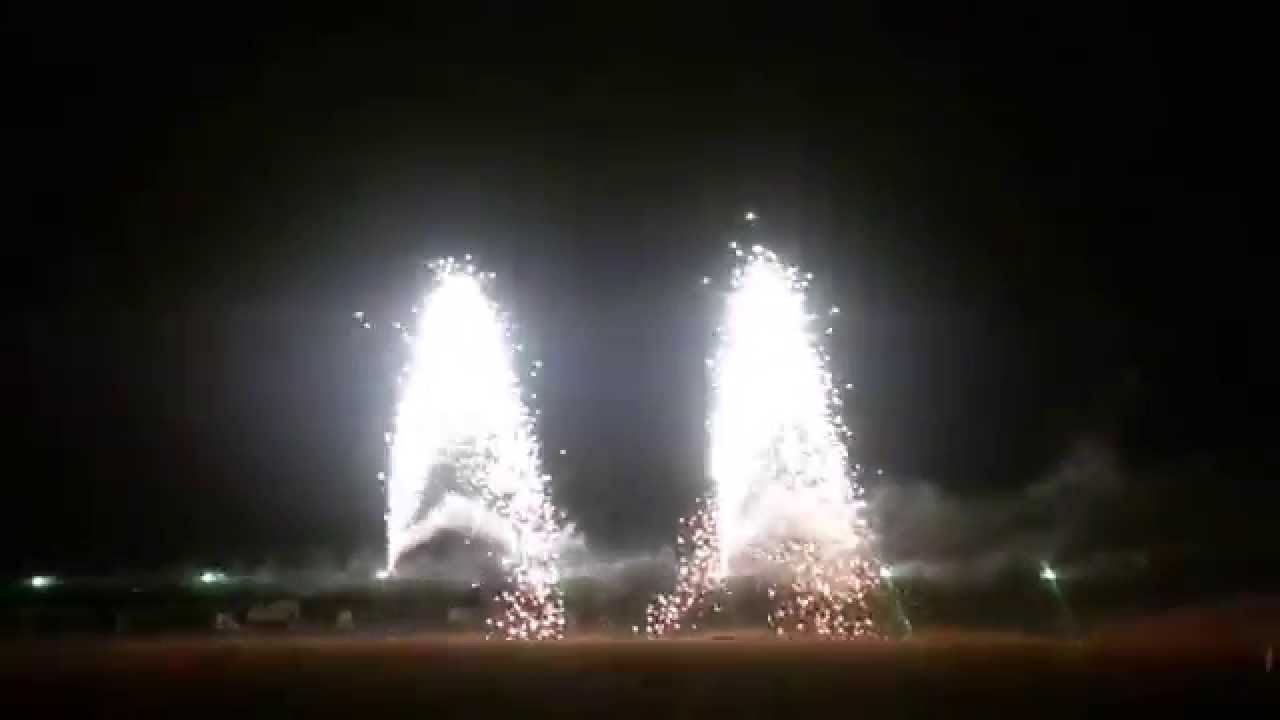 Vue artificier - Festival Pyrotechnique de Saint Brévin les Pins - Show DFP -  2015