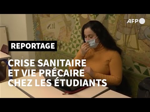 A la Cité U de Paris, la crise sanitaire plonge des étudiants étrangers dans la précarité | AFP