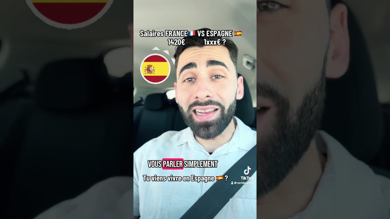 À combien est le salaire En Espagne 2025 ? #immobilier #airbnb #investir #millionaire #españa