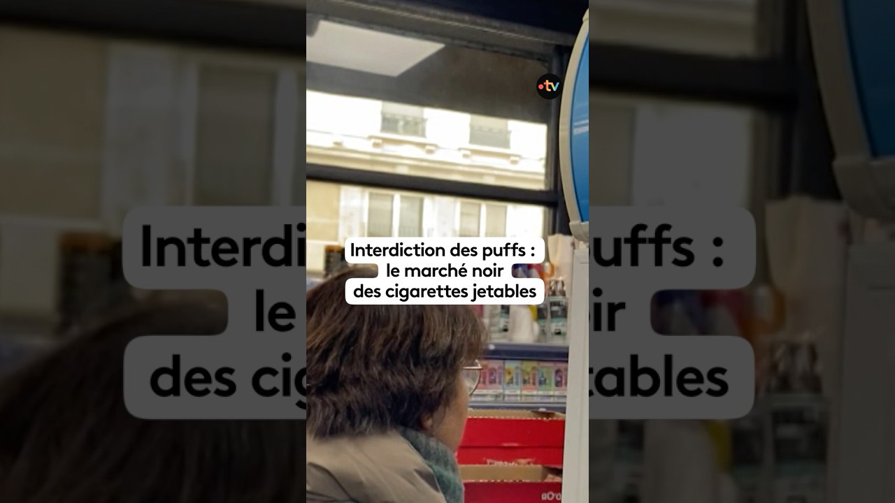 Interdiction des puffs : le marché noir des cigarettes jetables