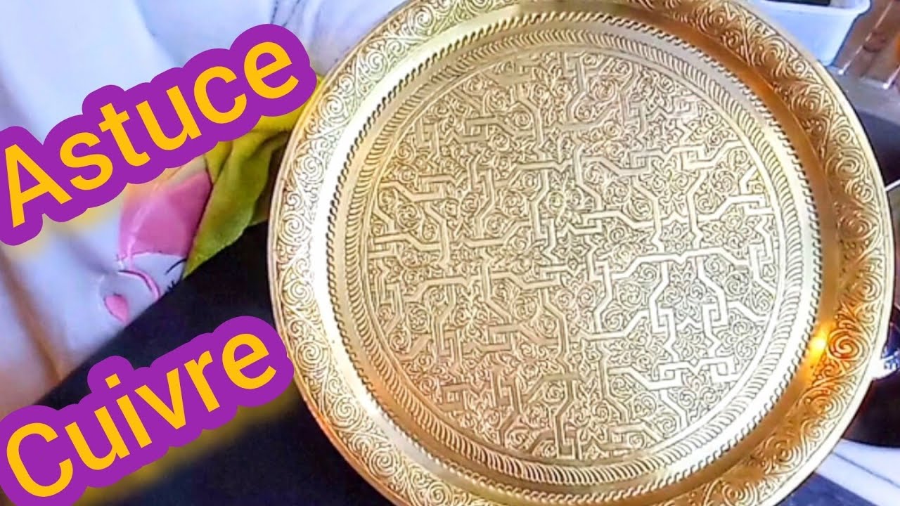 Nettoyer,Astuces, comment nettoyer le cuivre, cuivre jaune.