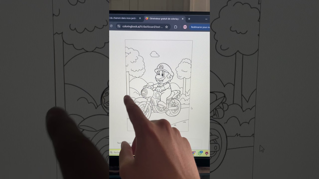 🎨 Génère des coloriages avec un prompt ou une image ! 🖍️🖼️ #enfants #dessin #coloriage