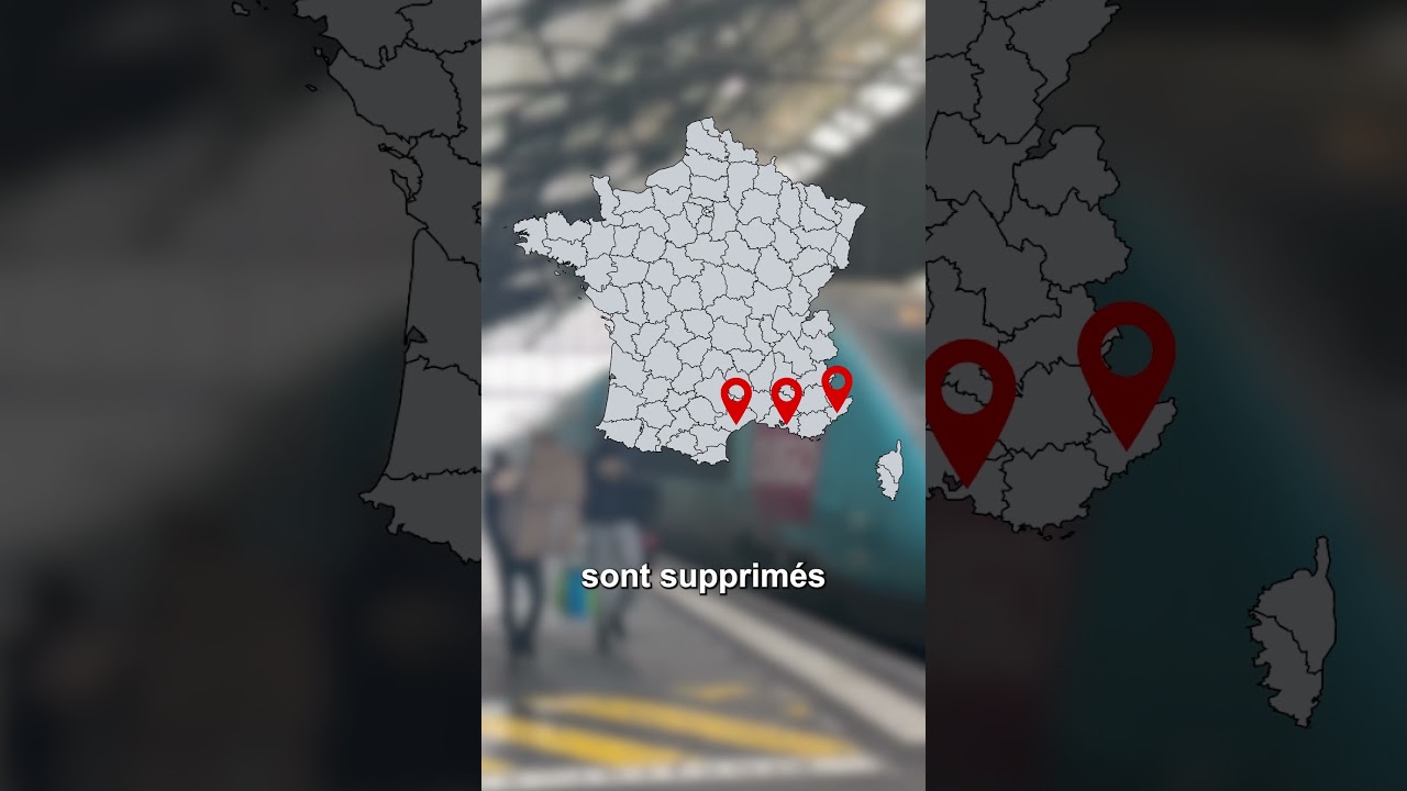La ligne TGV Paris Sud-Est paralysée à la suite d'un incendie