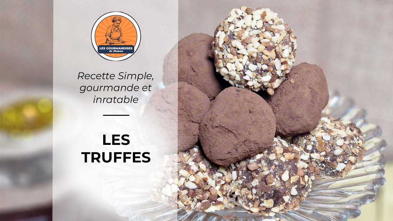 Recette des Truffes au Chocolat - Pour les Amoureux du Chocolat ! ❤️