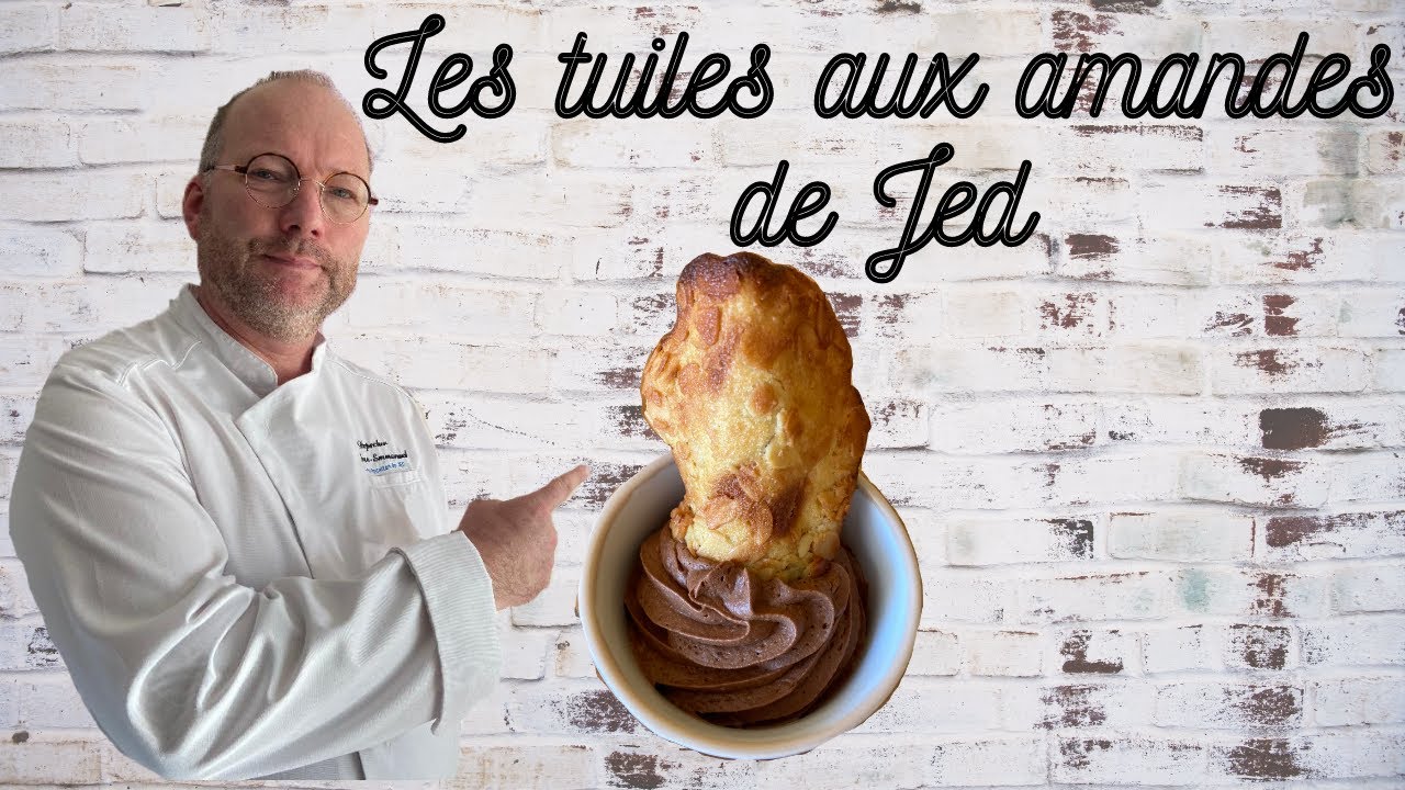 Recette de tuiles aux amandes facile et rapide à réaliser.
