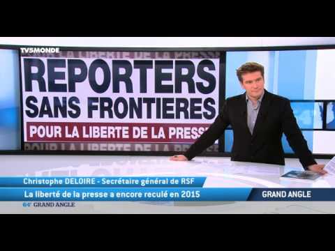 La liberté de la presse a encore reculé en 2015