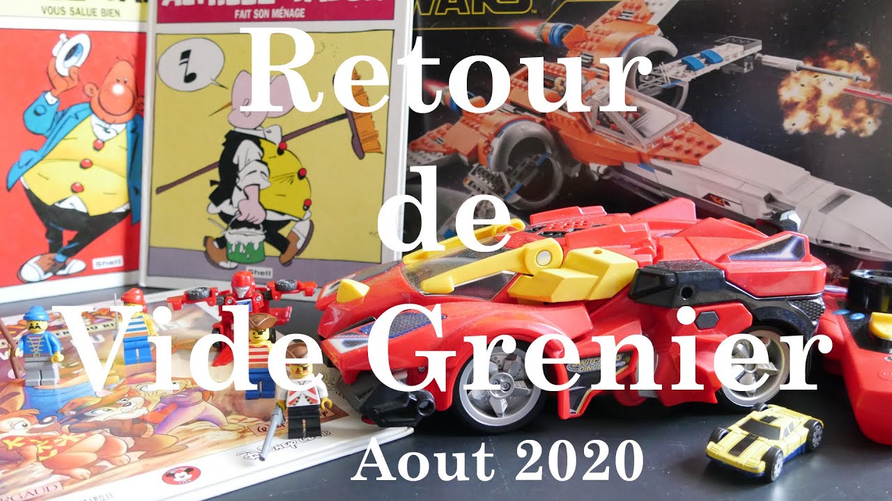 Mes Trouvailles en vide grenier août 2020