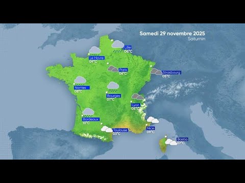 La Météo | Samedi 29 novembre 2025