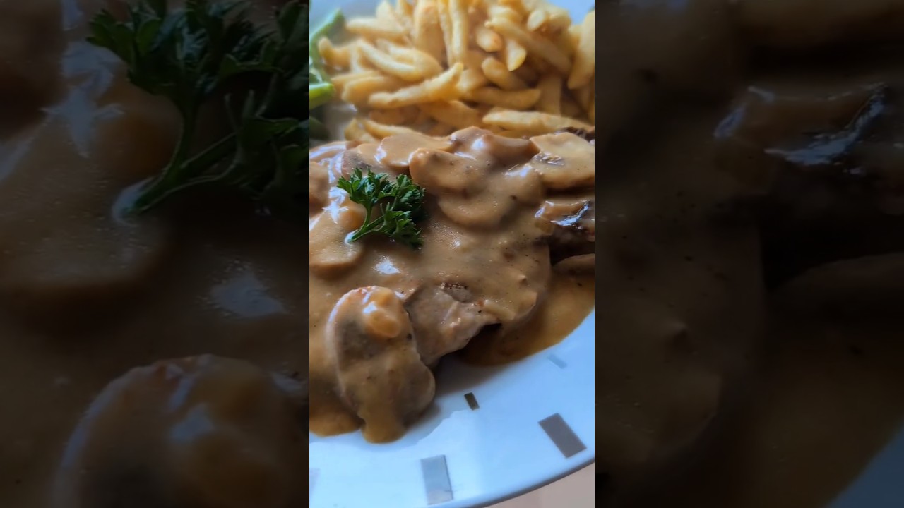 Sauce aux champignons 🍄                                         #recettefacile #sauce #champignons