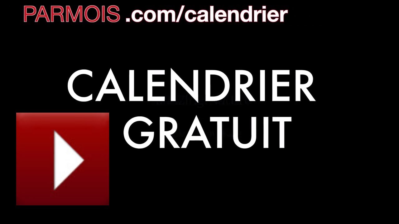 CALENDRIER A IMPRIMER GRATUIT