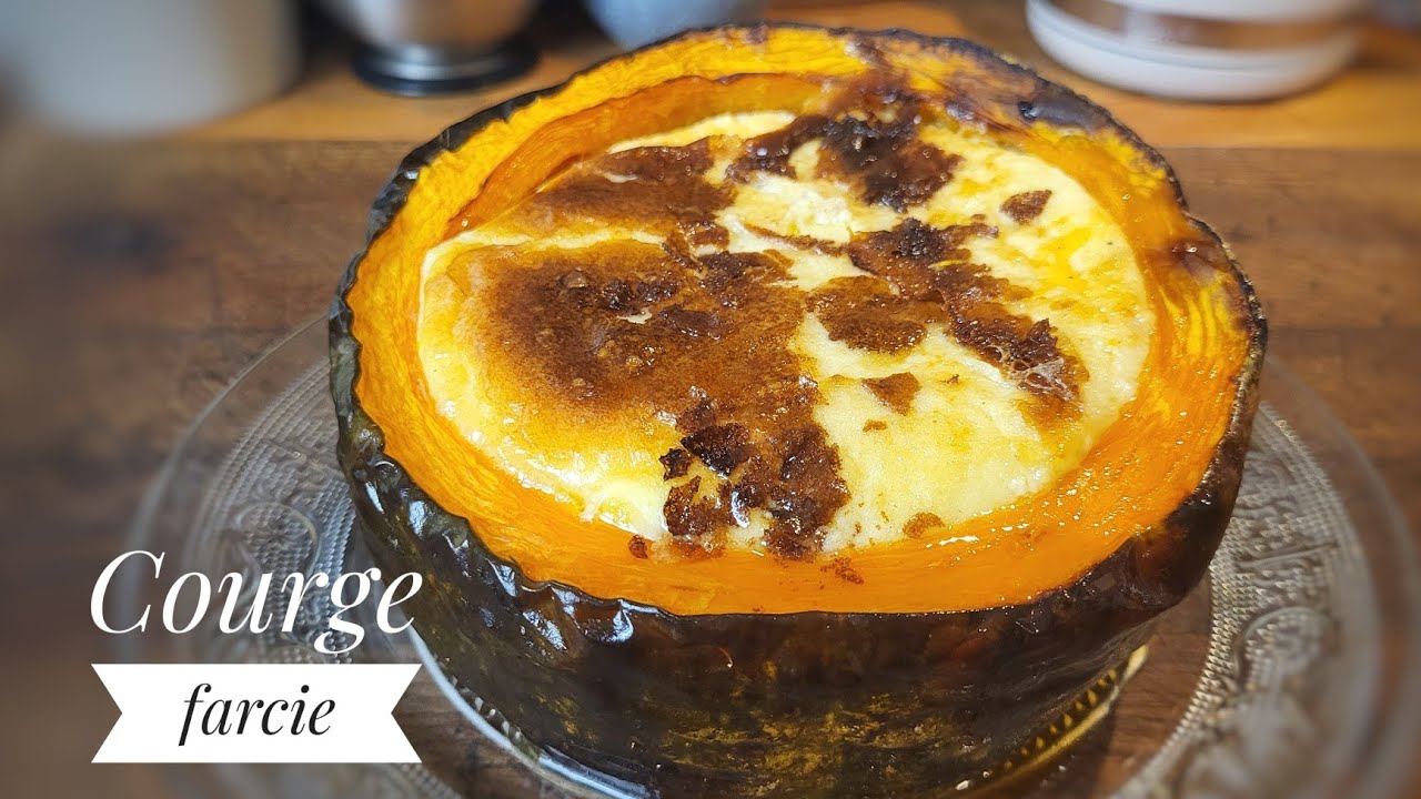 COURGE FARCIE À LA LORRAINE