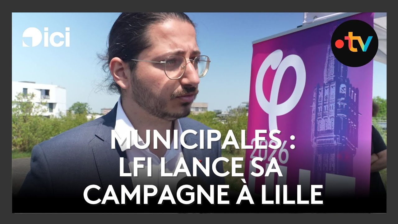 Municipales : LFI lance sa campagne à Lille.